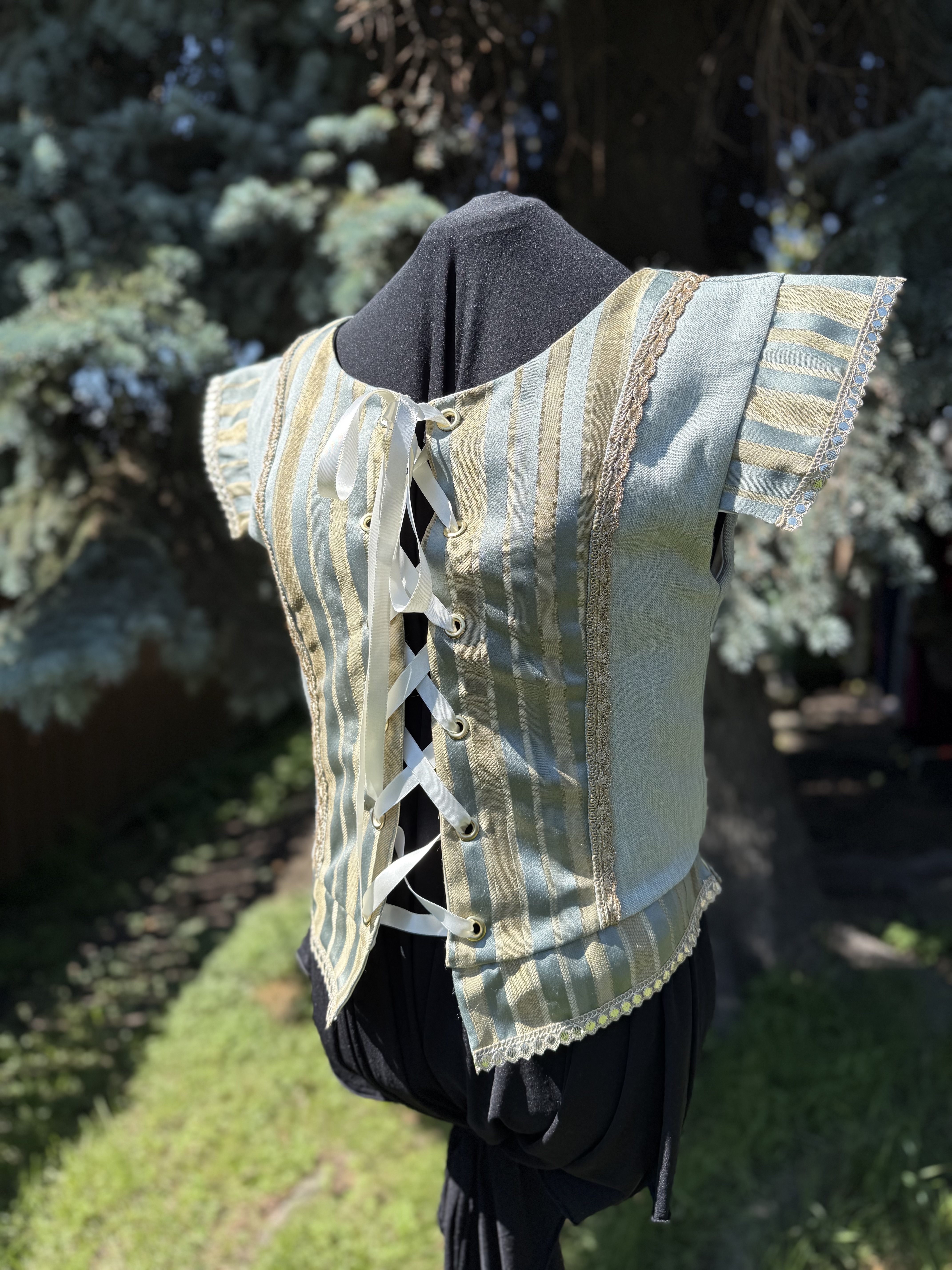 Ancano: Renaissance Lace-Up Vest