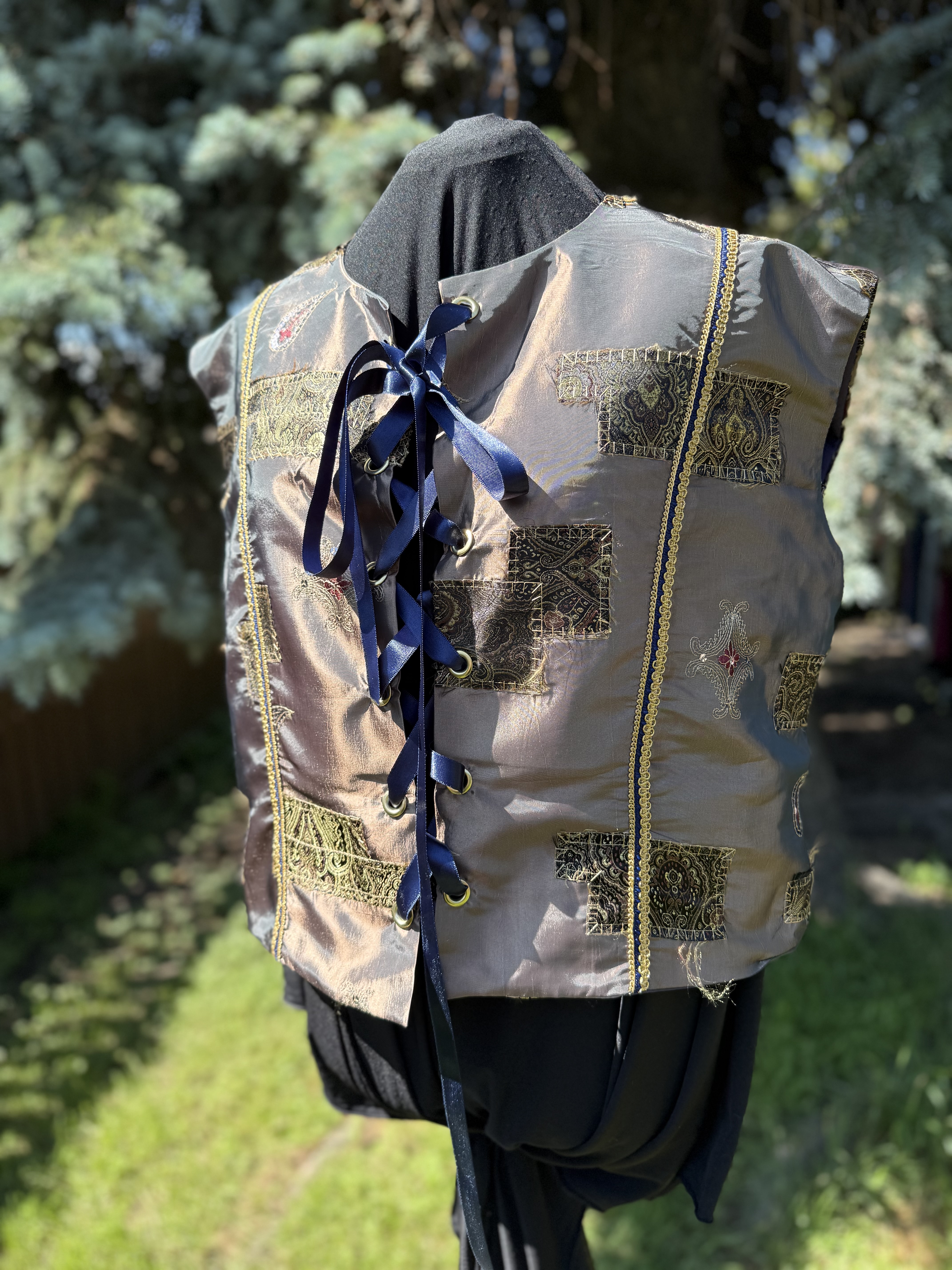 Esbern: Renaissance Lace-Up Vest