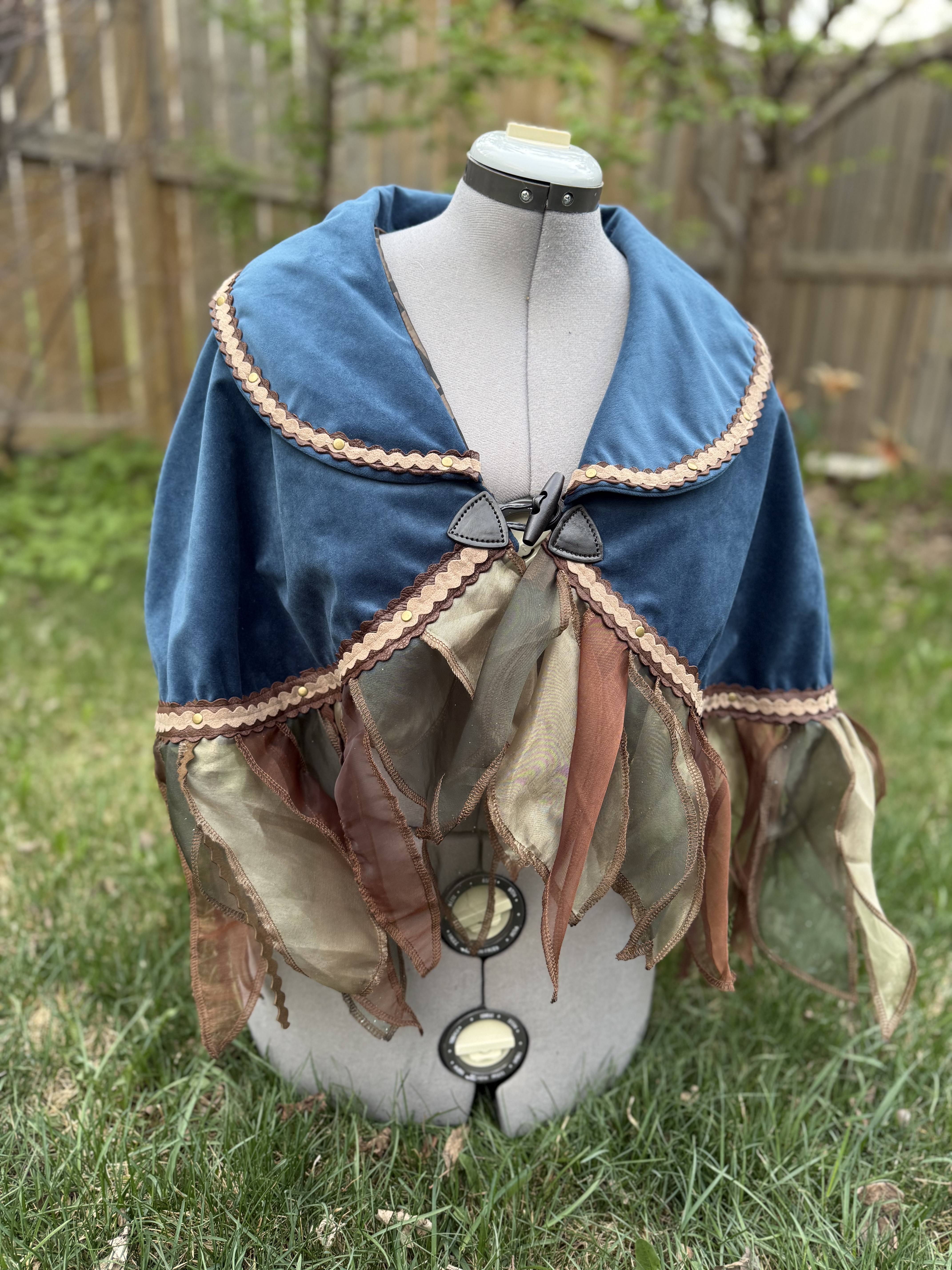 Velvet Capelet