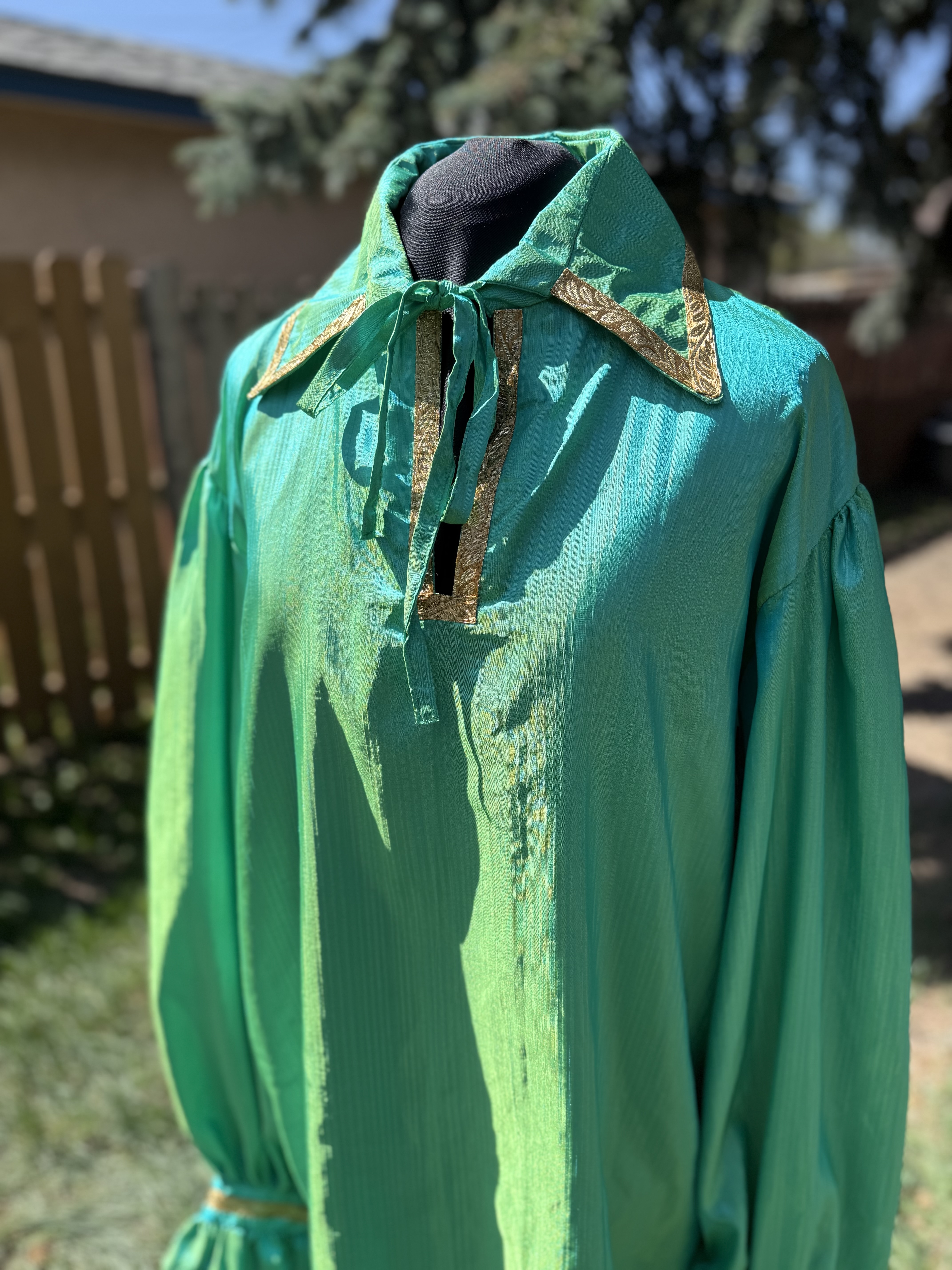 Iridescent Green Shirt