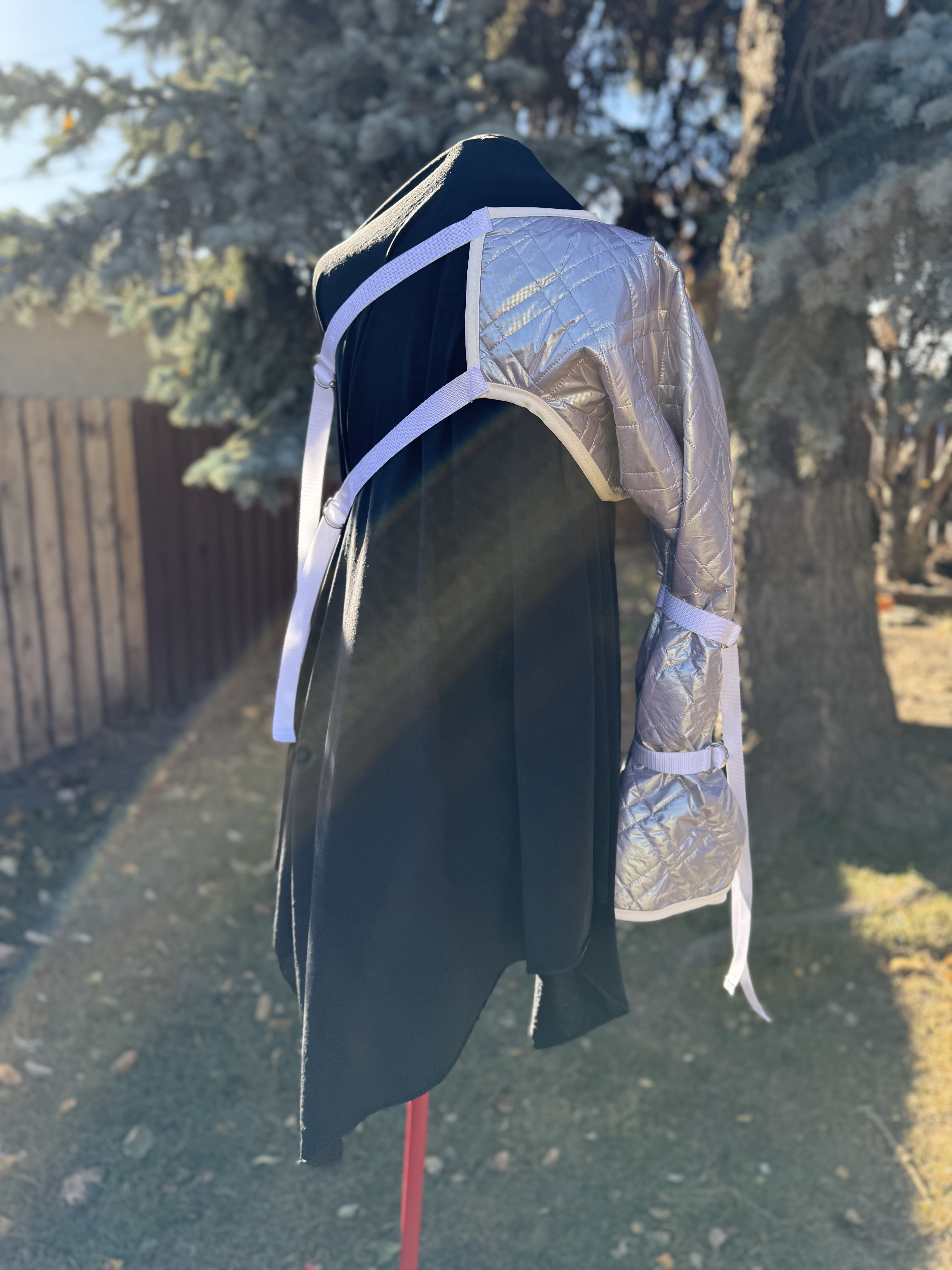 Quilted Arm Piece: Lilac