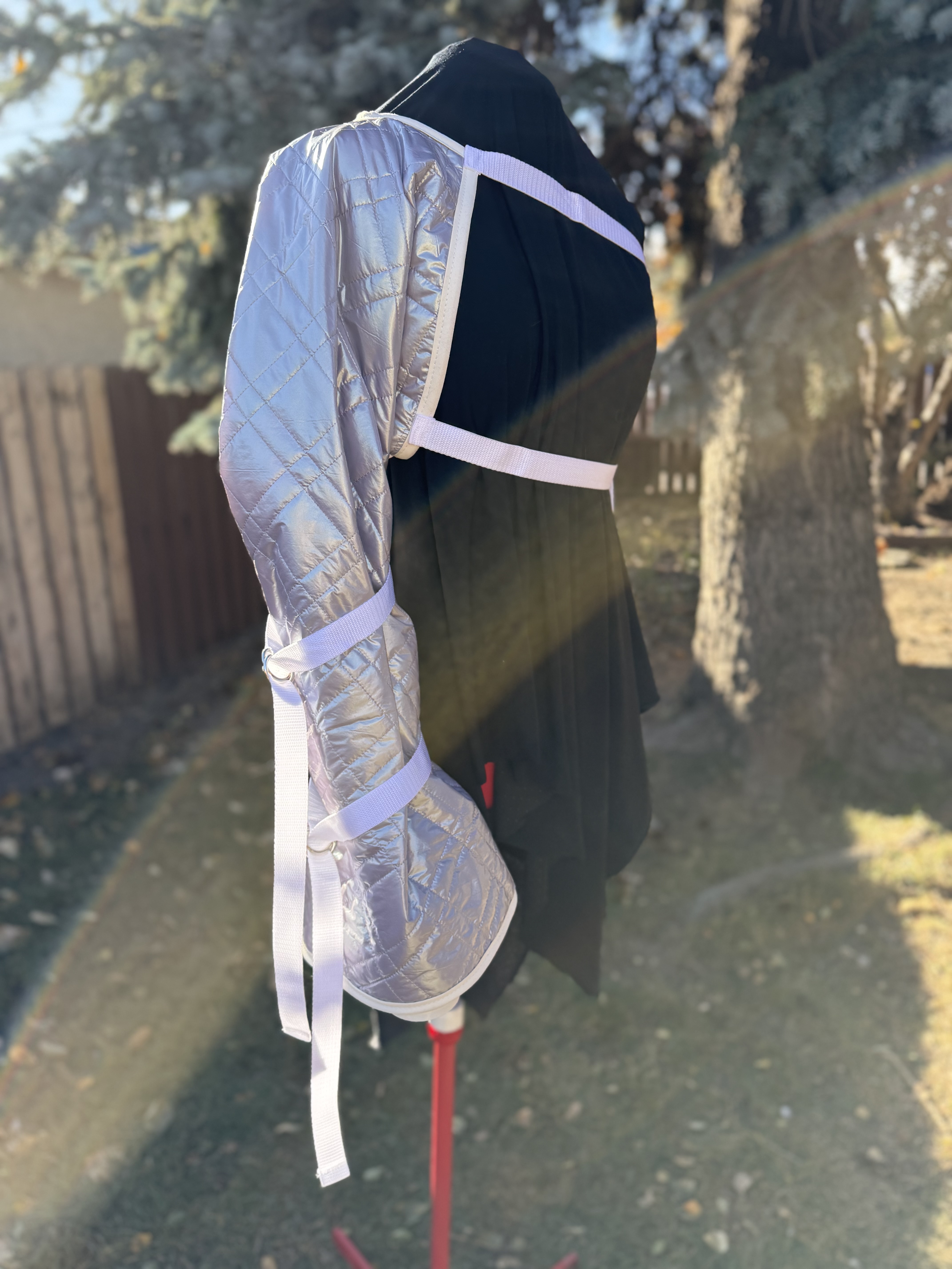 Quilted Arm Piece: Lilac