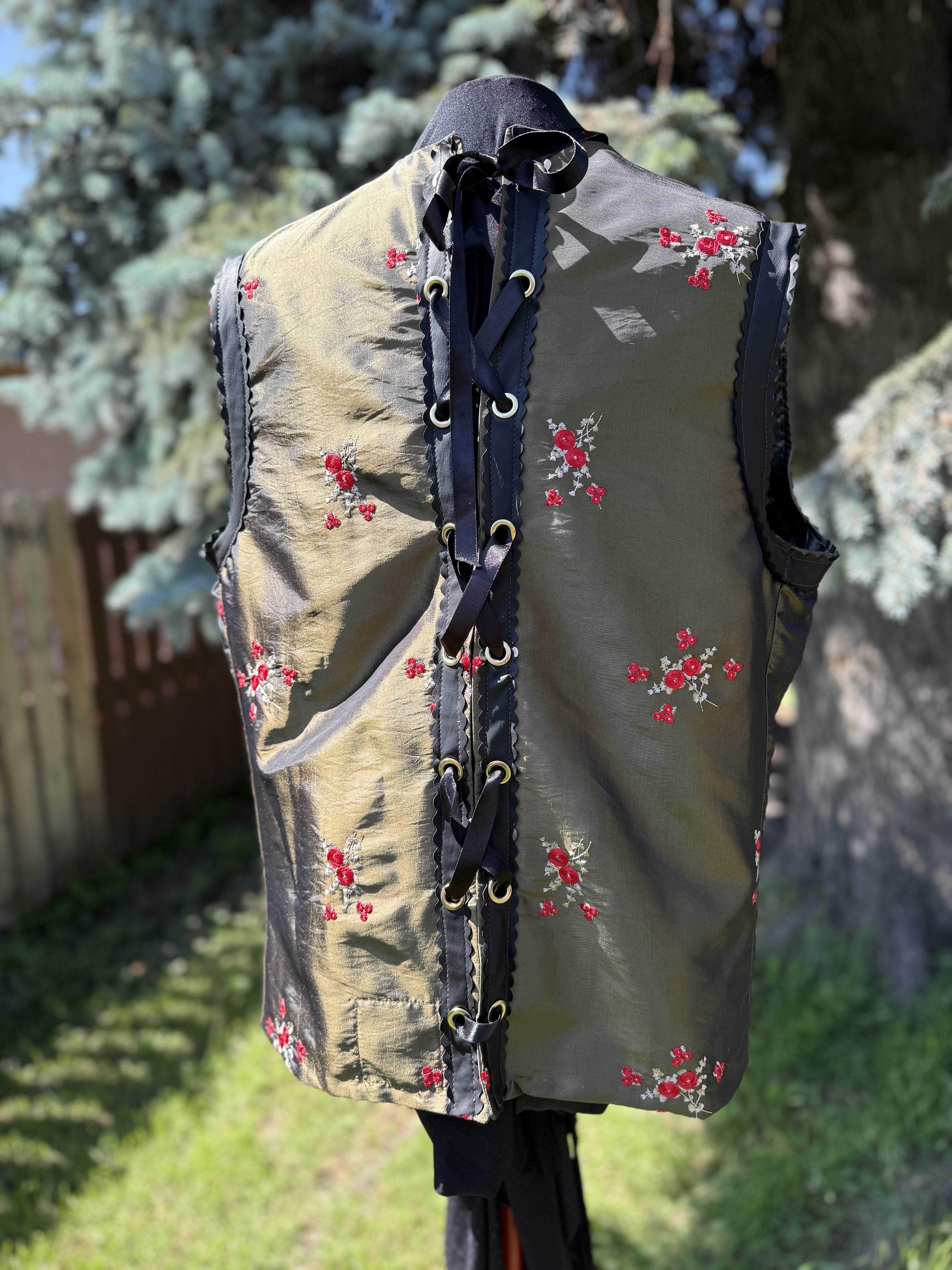 Anton: Renaissance Lace-Up Vest