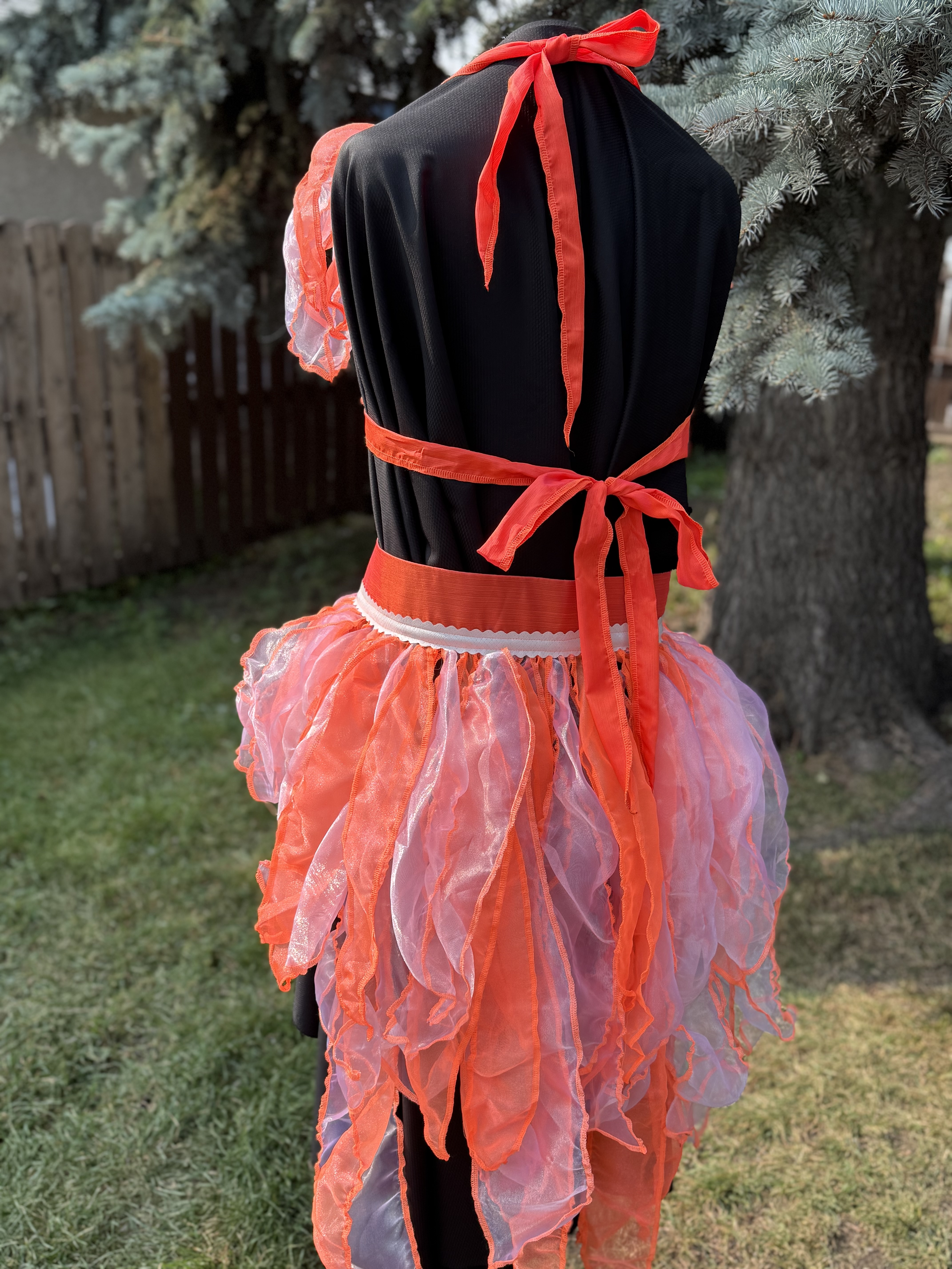 Neon Creamsicle Fairy Attire