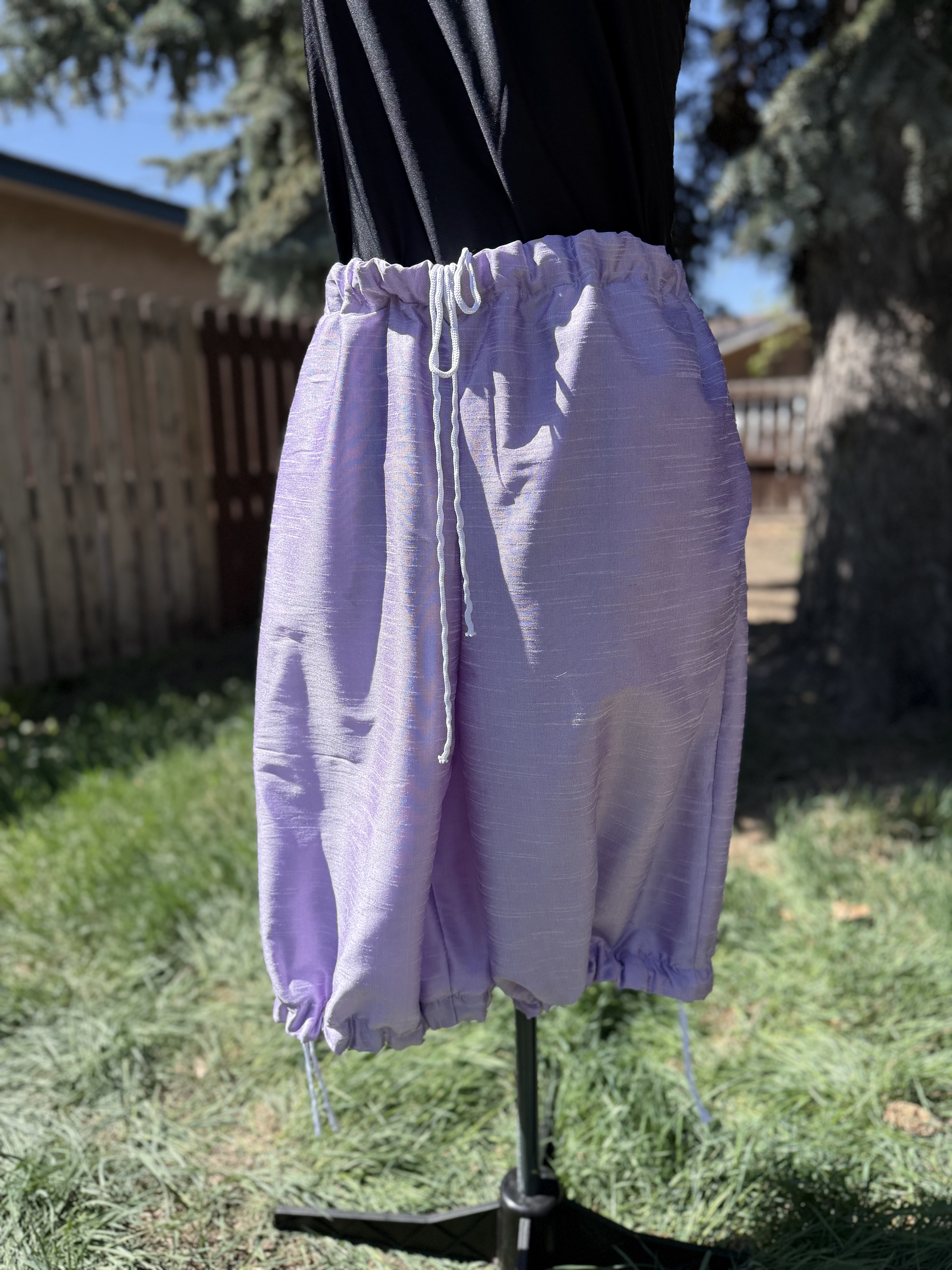 Lavender Drawstring Bloomers