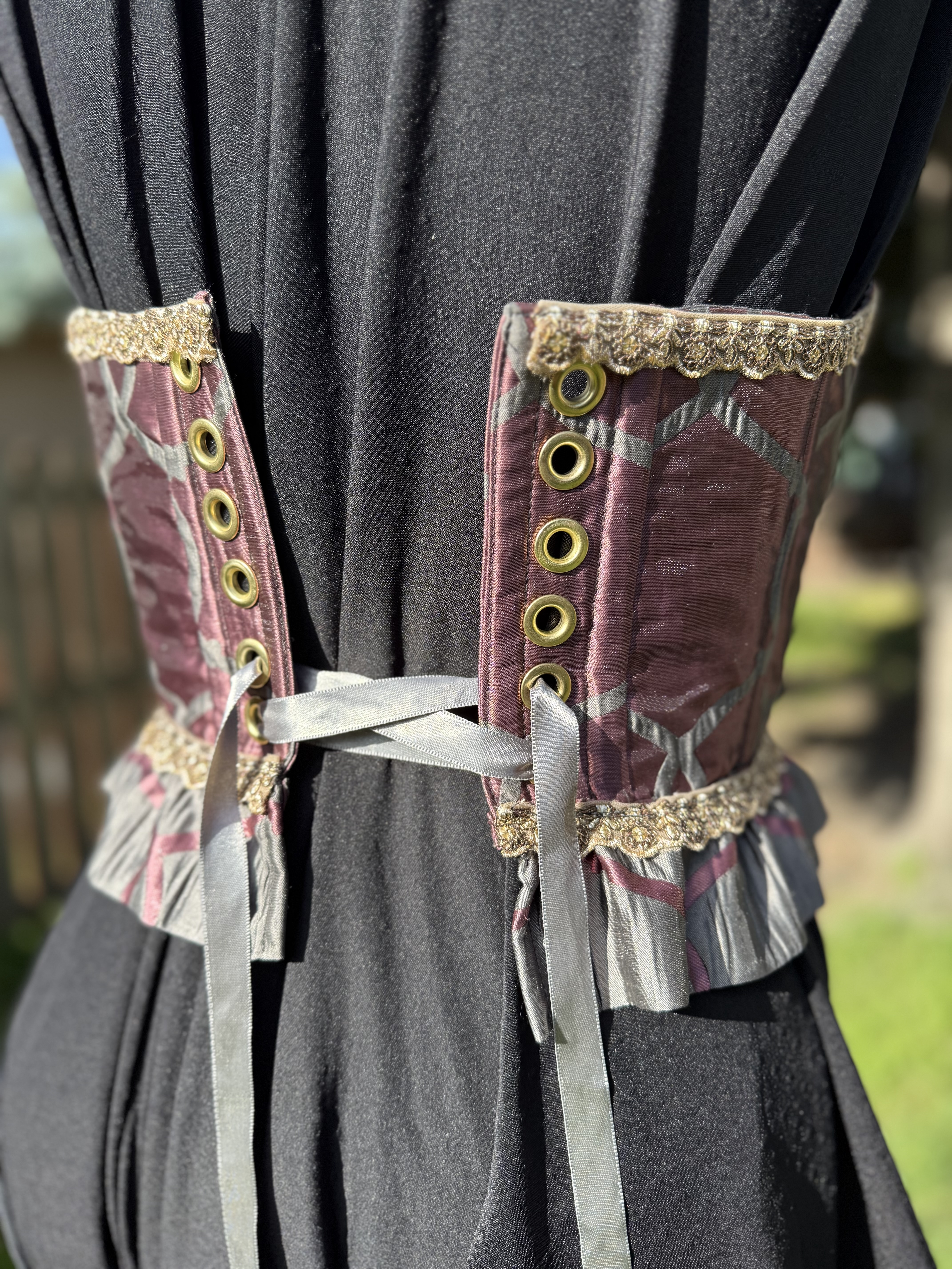 Laurentina: Brocade Corset Top