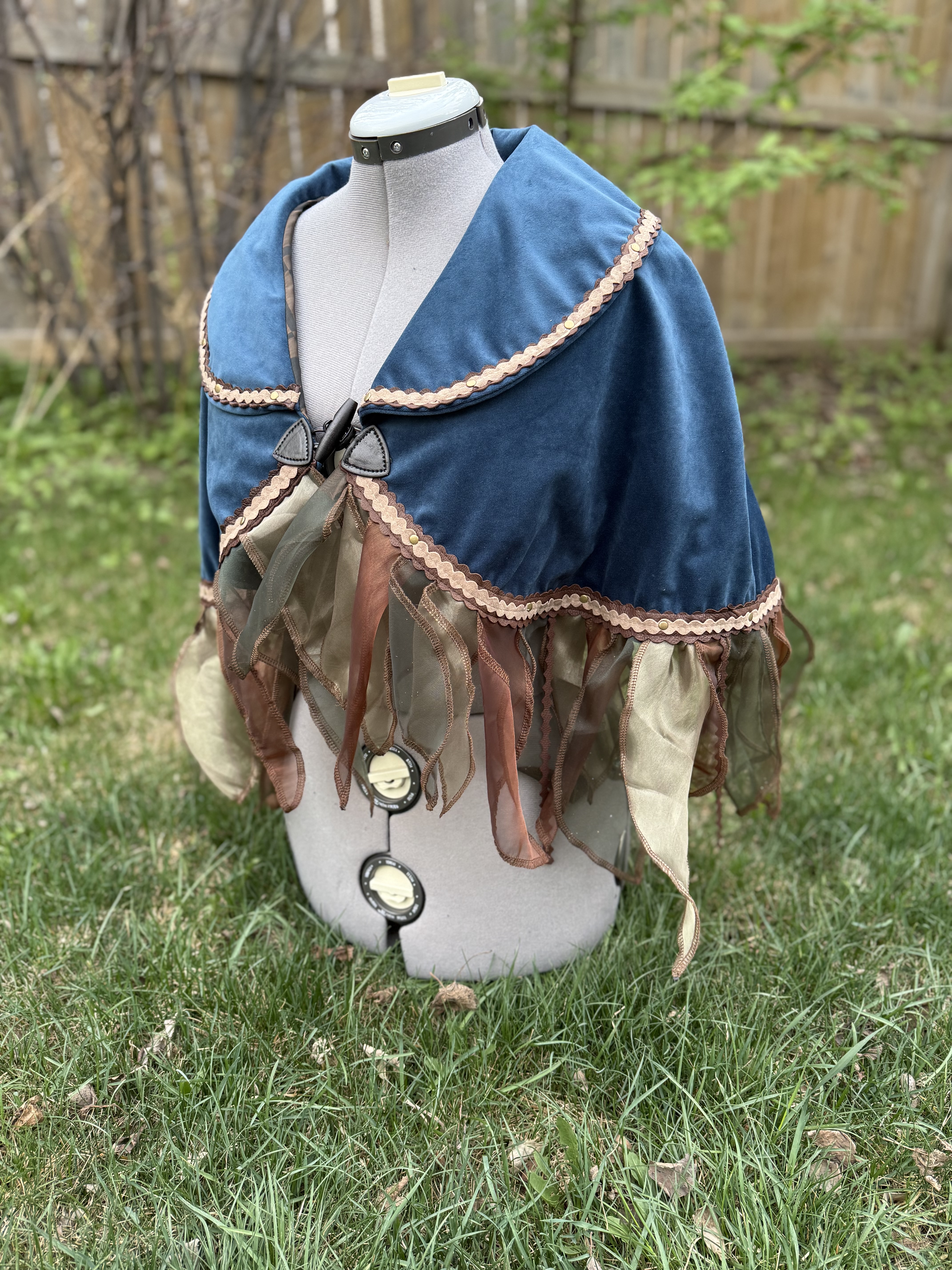 Velvet Capelet
