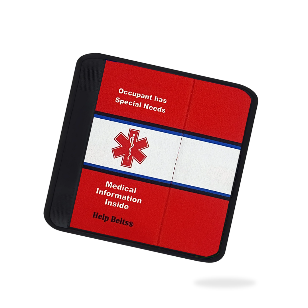 Any Condition Medical Alert Seat Belt Covers