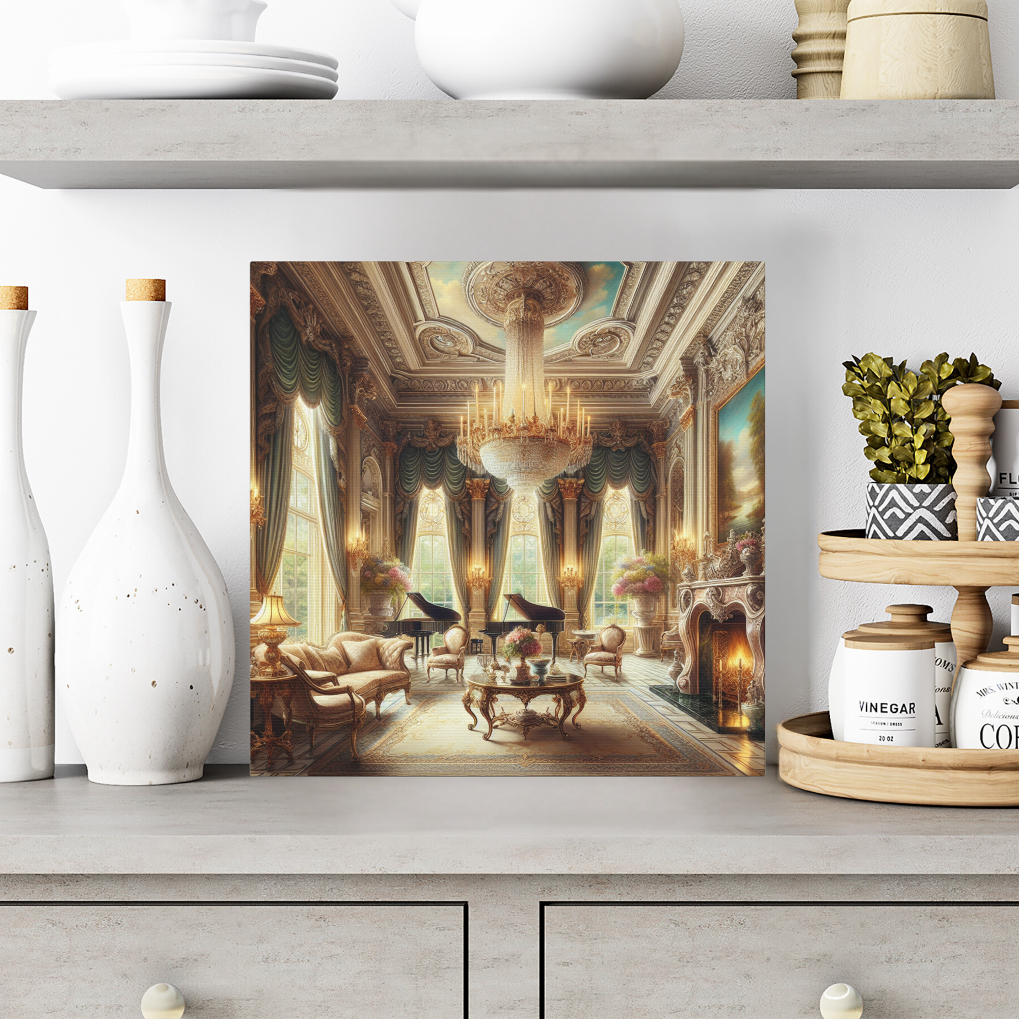 Victorian Music Room – Elegant Luxury Wall Art