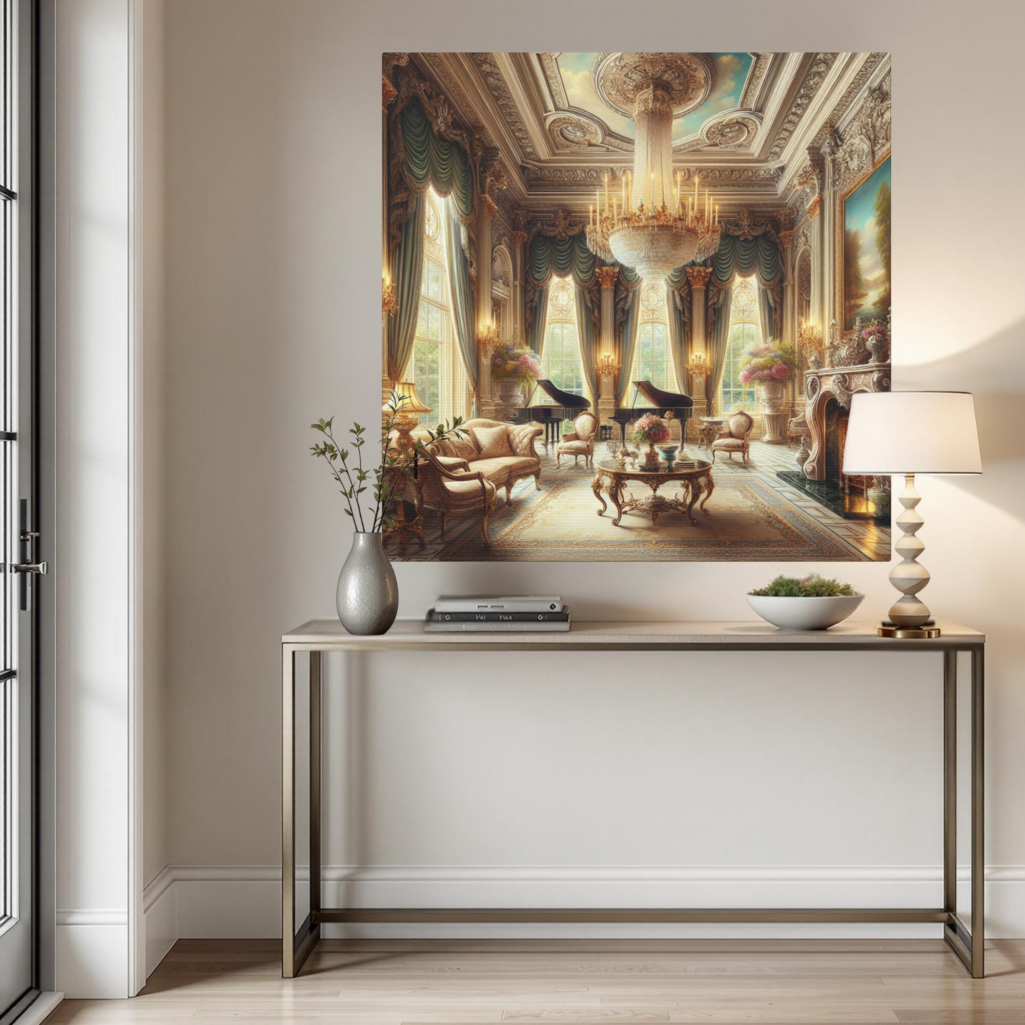 Victorian Music Room – Elegant Luxury Wall Art