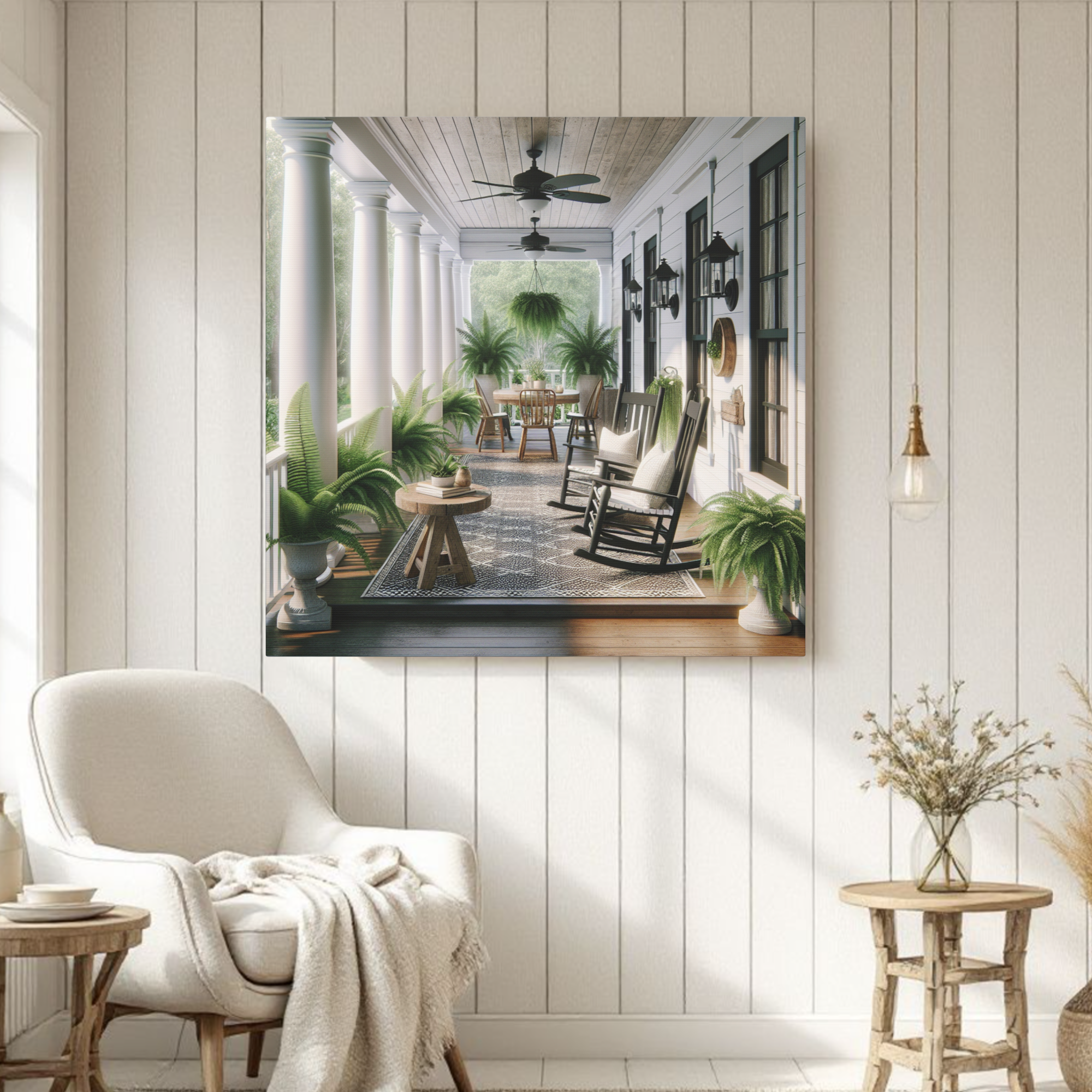 Southern Porch Wall Art – Farmhouse Porch Décor