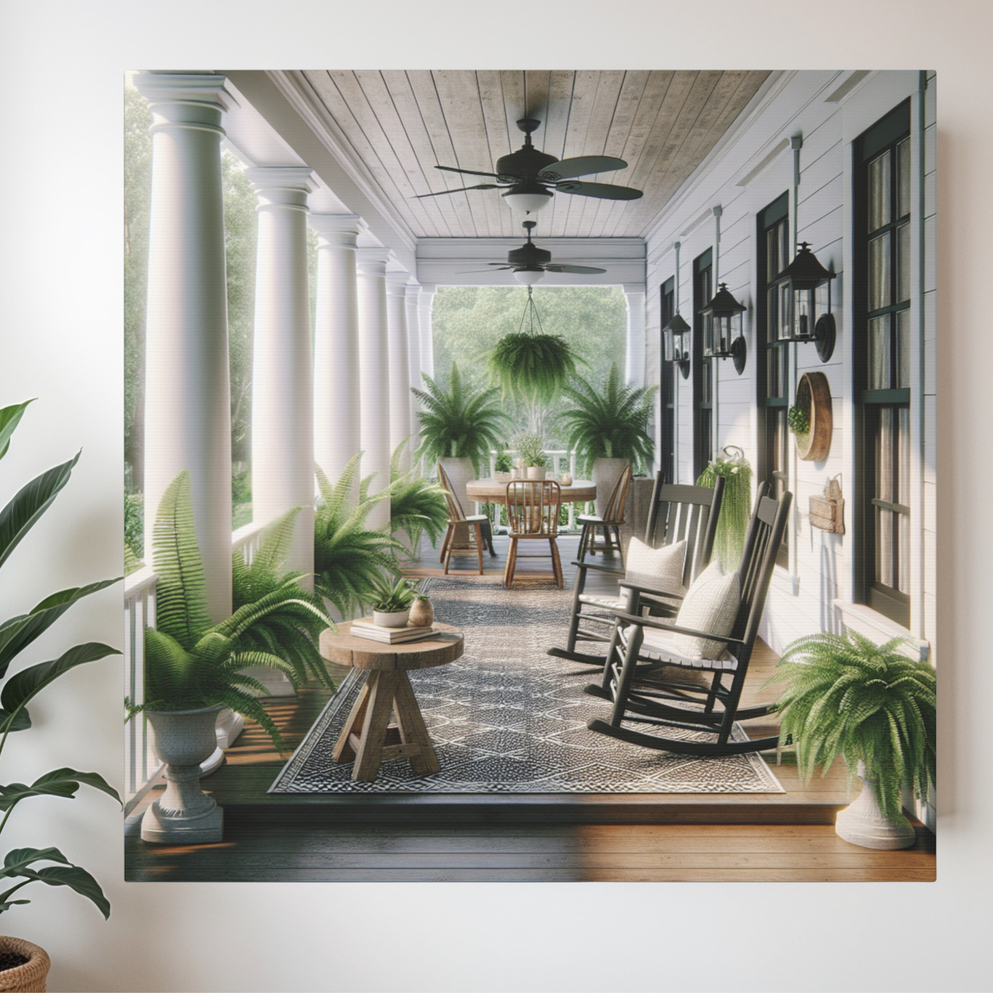 Southern Porch Wall Art – Farmhouse Porch Décor