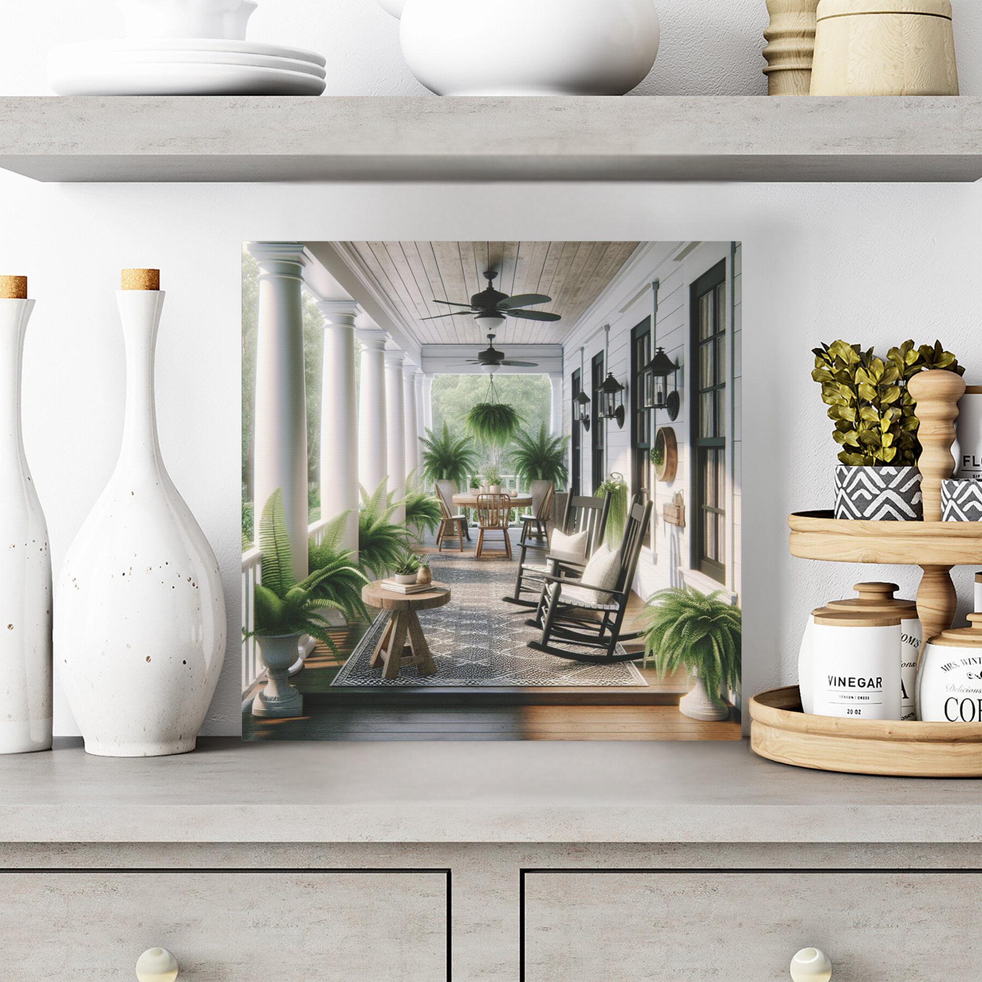 Southern Porch Wall Art – Farmhouse Porch Décor