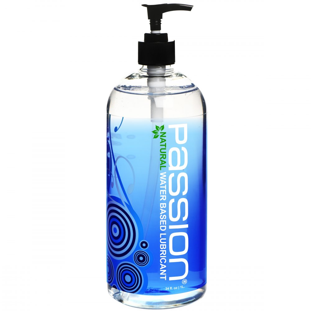  Passion Natural Water-Based Lubricant - 34 oz