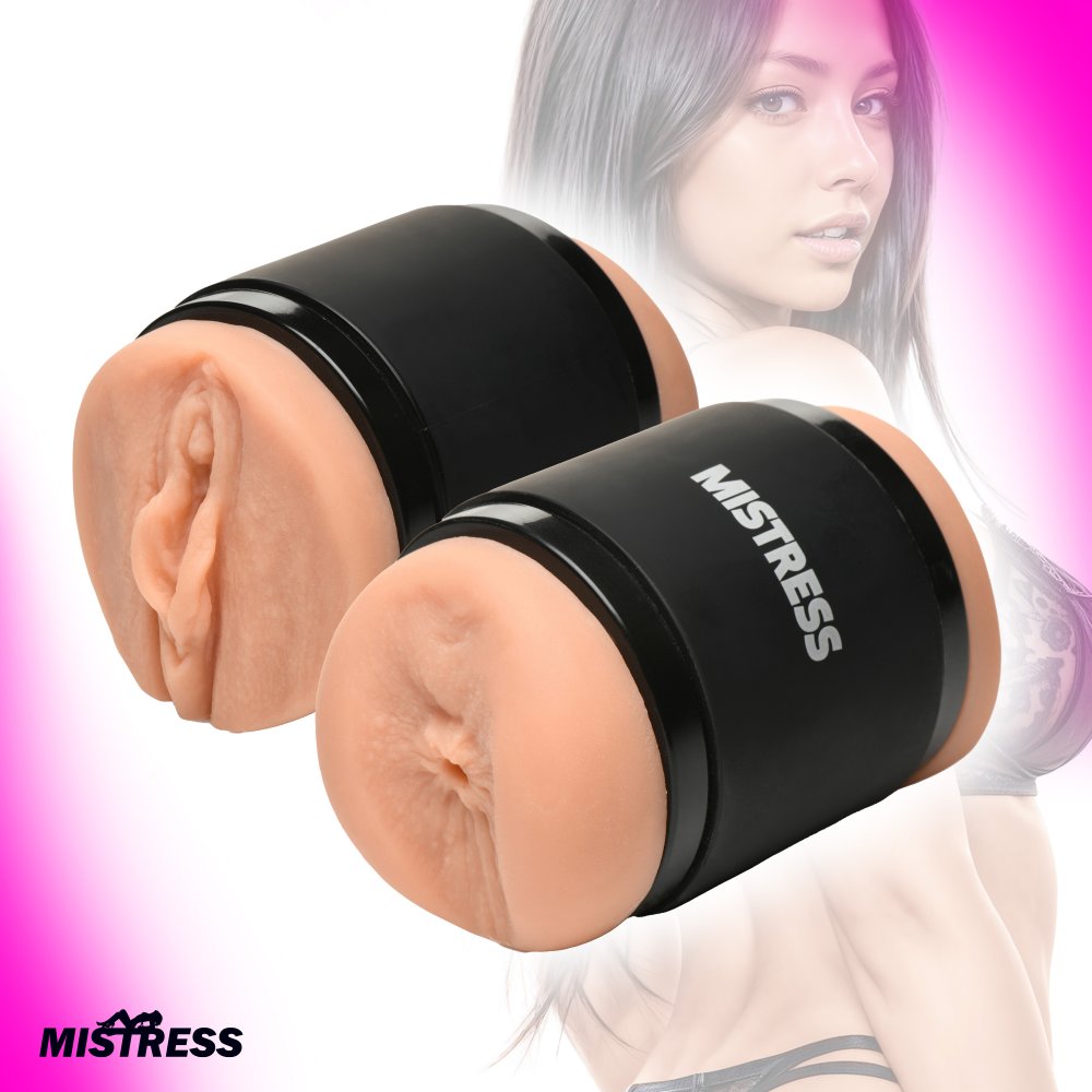  Double Shot Pussy and Ass Stroker - Medium
