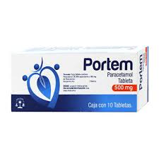 Paracetamol Portem 500 mg