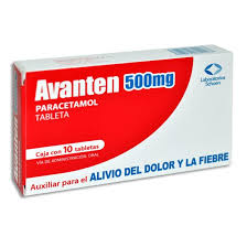 Avanten 500 mg parcetamol 500mg