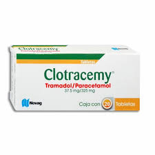 Clotracemy tramadol/paracetamol 20 tabletas