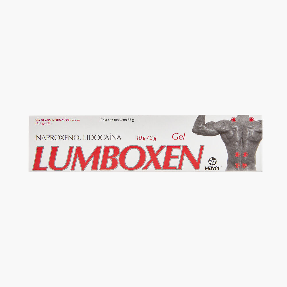Lumboxen Gel Naproxeno/lidocaina 