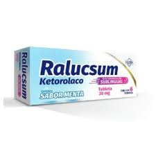 Ralucsum Ketorolaco 30mg sublingual 6 tabletas