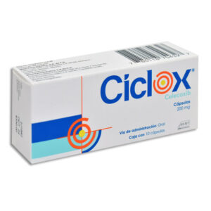 CicloX Celecoxib 200mg  10 capsulas