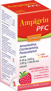 Ampigrin PFC Infantil Paracetamol,clorfenamina,amantadina jarabe