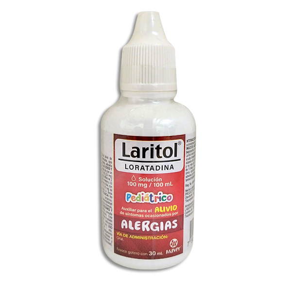 Laritol gotas pediatricas Loratadina 30ml