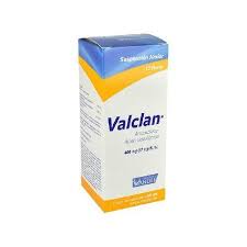 Valclan Junior 400mg/57mg Amoxicilina/acido clavulanico suspension 60ml