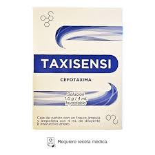 Taxisensi Cefotaxima 1gr 1frasco Inyectable