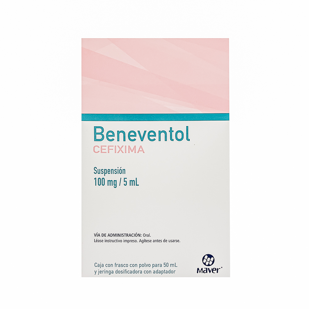 Beneventol Cefixima 100mg/5ml suspension 50ml