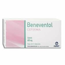 Beneventol Cefixima 400mg 3 capsulas