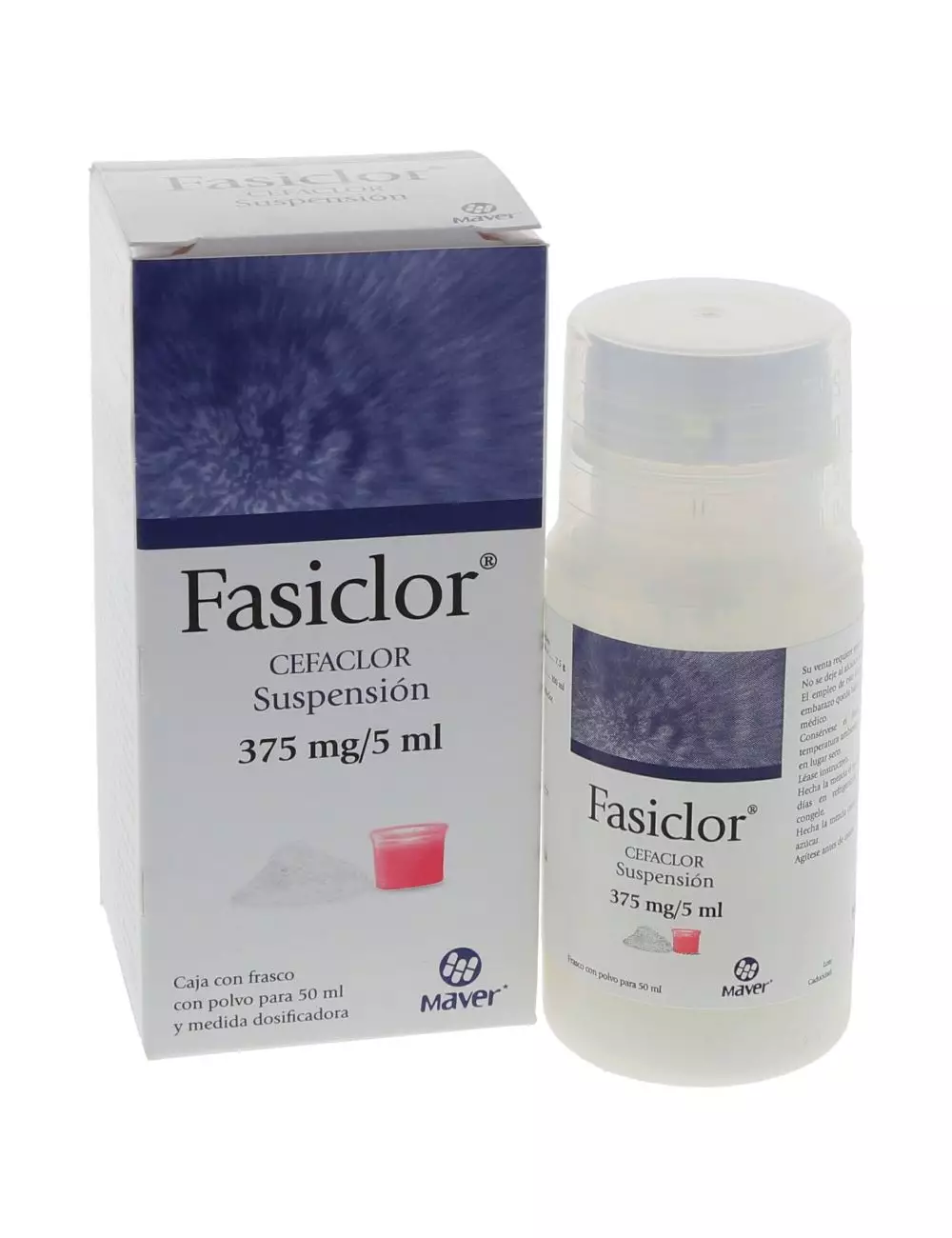 Fasiclor cefaclor 375mg/5ml suspension 50ml