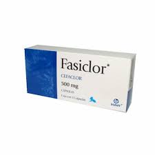 Fasiclor cefaclor 500mg 15 capsulas