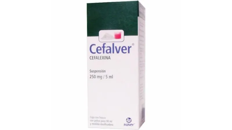 Cefalver Cefalexina 250mg/5ml suspension 90ml