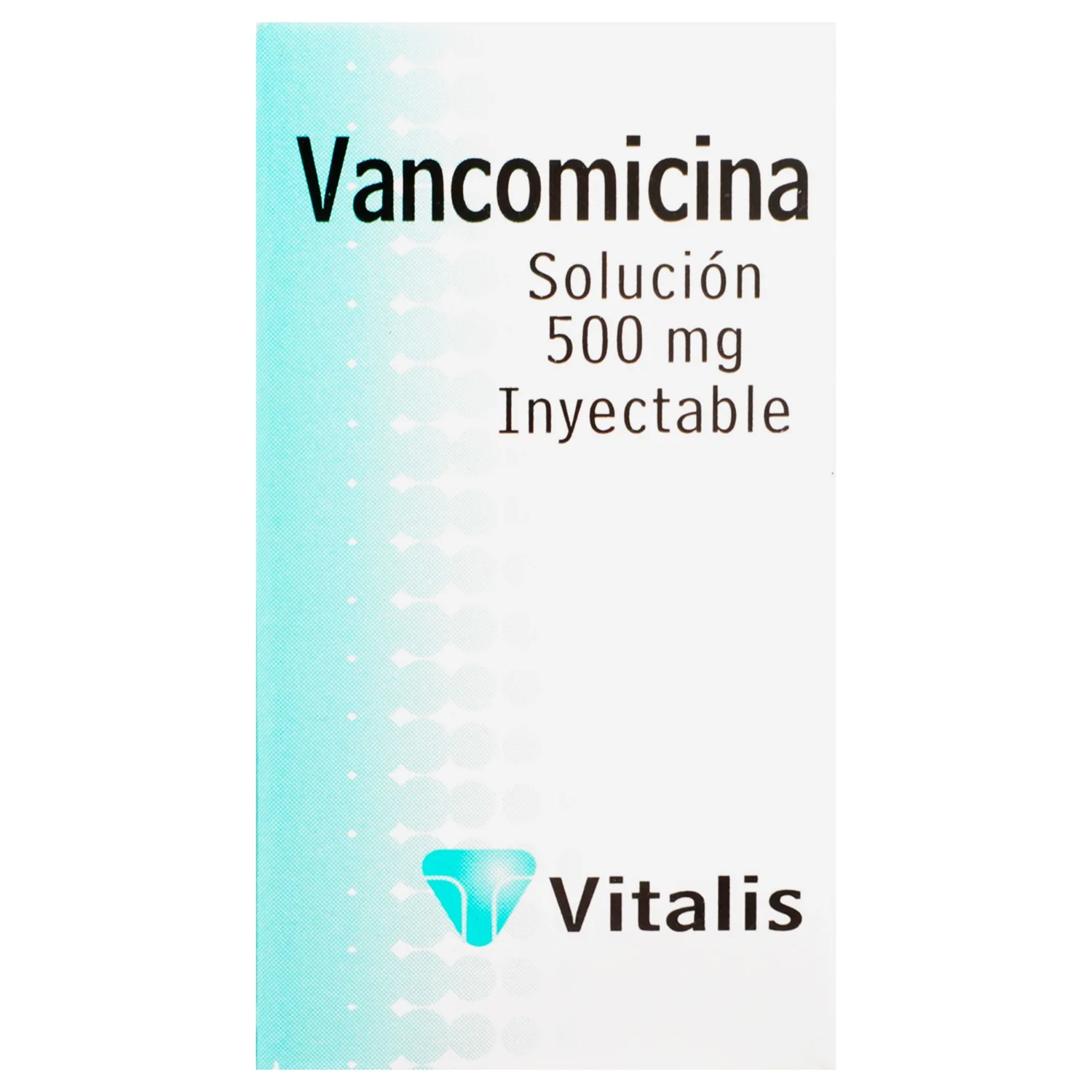 Vafartalis Vancomicina 500mg 1ampula inyectable