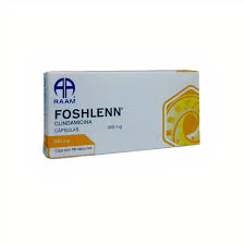 Foshlenn clindacina 300mg 16capsulas