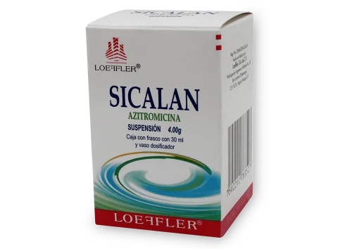 Sicalan Azitromicina 4g/100ml suspension 30ml