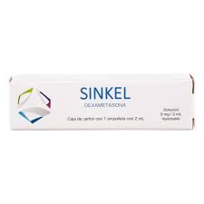 Sinkel Dexametasona 8mg 1ampula Inyectable 