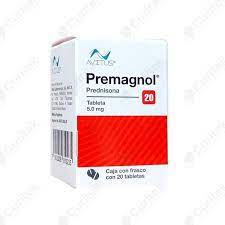Premagnol Prednisona 5mg 20 tabletas