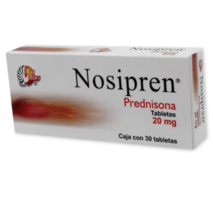 Nosipren Prednisona 20mg 30 tabletas