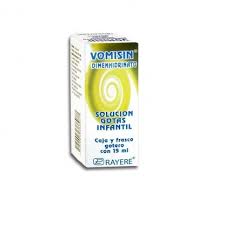 Vomisin  gotas Dimenhidrinato 25mg/ml frasco15ml