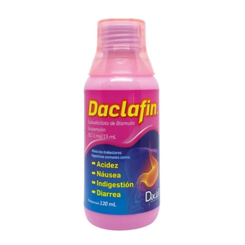 Daclafin subsalicilato de bismuto suspension de 120ml