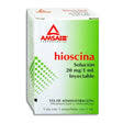 Hioscina 20mg/1ml 3ampulas inyectables Amsa