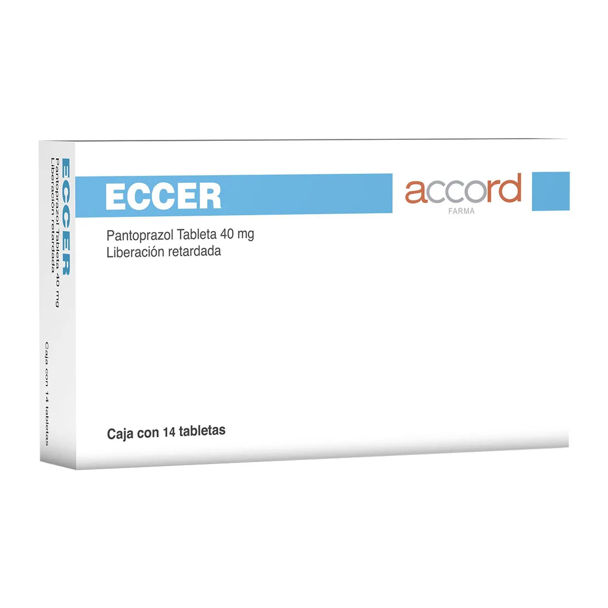 Eccer Pantoprazol 40 mg 14 tabletas