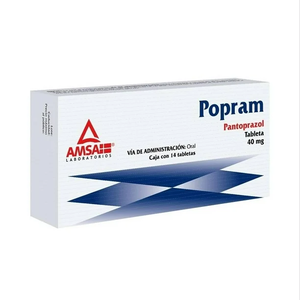 Popram Pantoprazol 40mg 14 tabletas