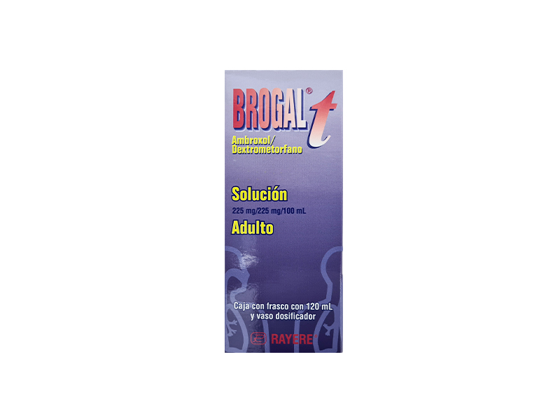 Brogal-T Adulto Ambroxol/dextrometorfano suspension 120ml