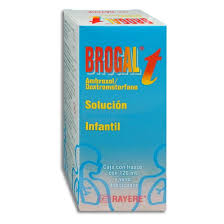 Brogal T infantil Ambroxol/Dextrometorfano suspension 120ml