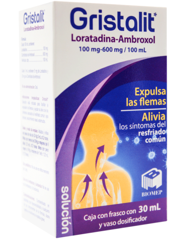 Gristalit suspension  Loratadina-Ambroxol  30ml