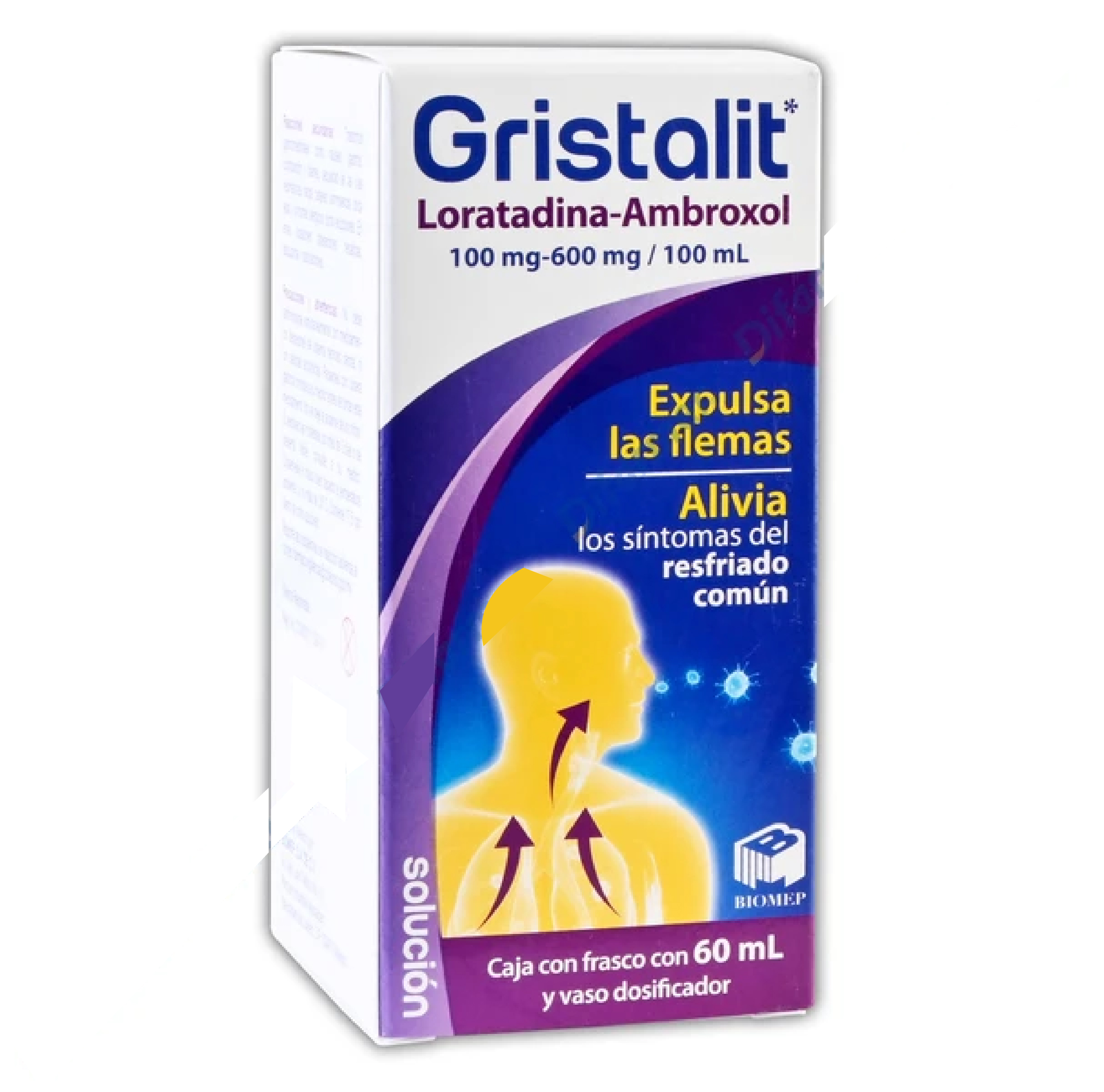 Gristolit Suspension 120ml loratadina/Ambroxol.