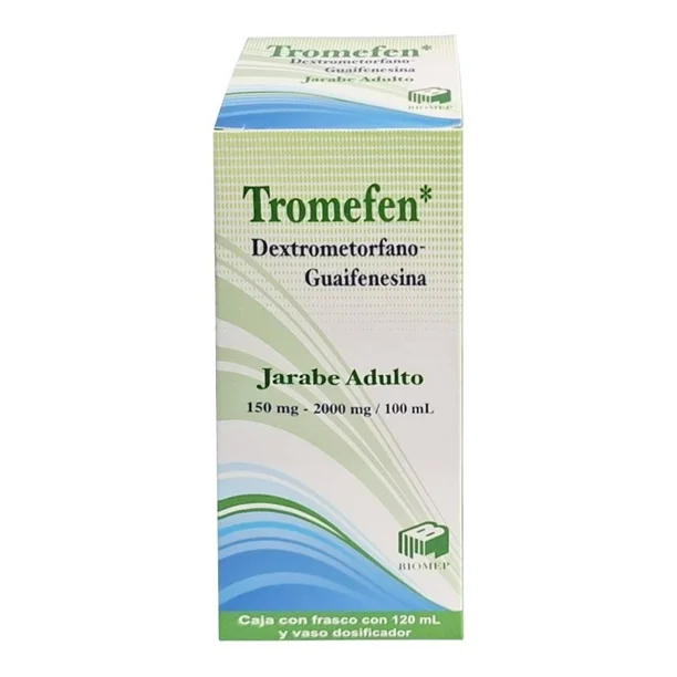Tromefen Adulto jarabe dextrometorfano/guaifenesina 120ml